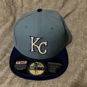 kansas city royals fitted baseball cap